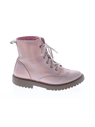 Pre-owned Old Navy Kids' Ankle Boots In Pink