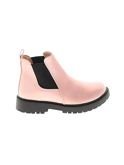 Pre-owned Old Navy Kids' Ankle Boots In Pink