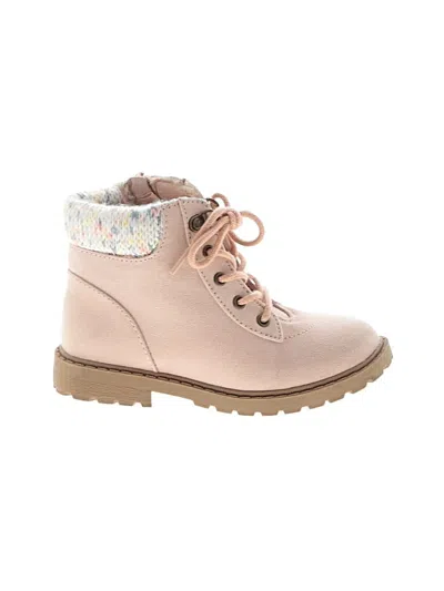 Pre-owned Old Navy Kids' Ankle Boots In Pink