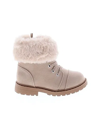 Pre-owned Old Navy Kids' Ankle Boots In Tan