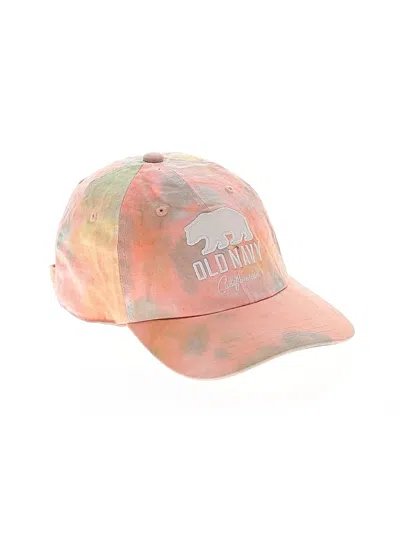 Pre-owned Old Navy Baseball Cap In Orange