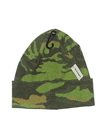 Pre-owned Old Navy Beanie Hat In Green