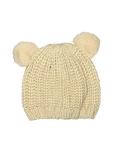 Pre-owned Old Navy Babies' Beanie Hat In Ivory