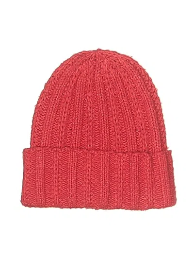Pre-owned Old Navy Beanie Hat In Red
