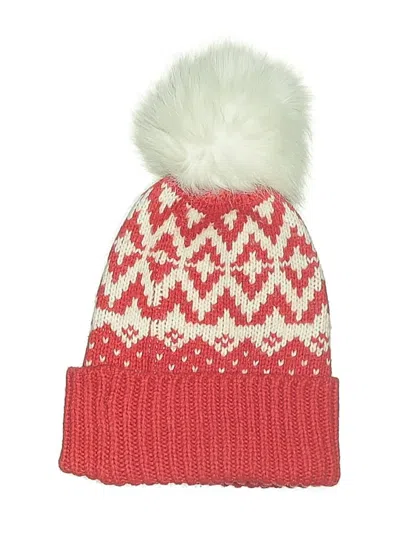 Pre-owned Old Navy Beanie Hat In Red