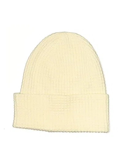 Pre-owned Old Navy Beanie Hat In White