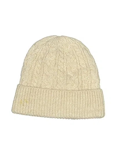 Pre-owned Old Navy Beanie Hat In White