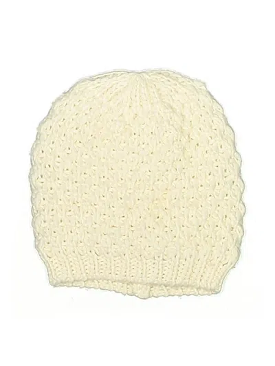 Pre-owned Old Navy Beanie Hat In White