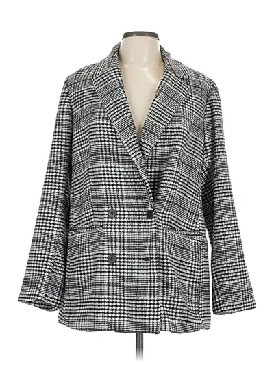 Pre-owned Old Navy Blazer Jacket In Black