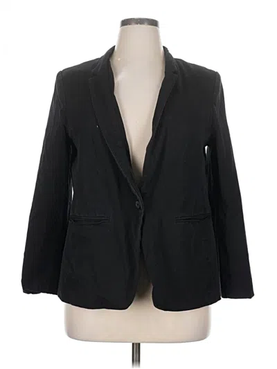 Pre-owned Old Navy Blazer Jacket In Black