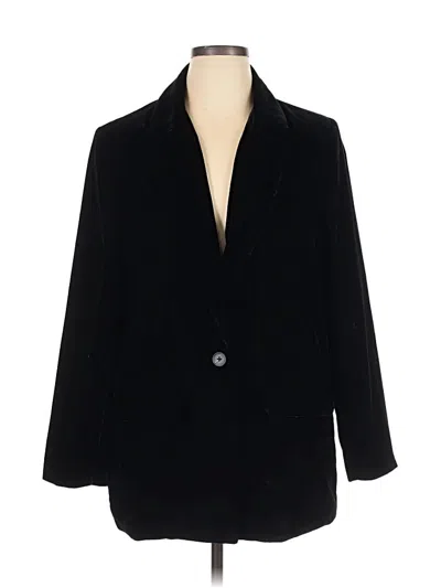 Pre-owned Old Navy Blazer Jacket In Black