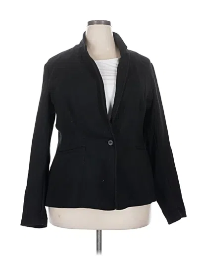 Pre-owned Old Navy Blazer Jacket In Black