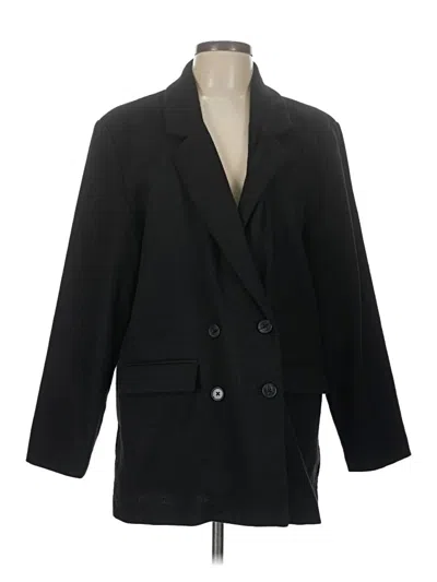 Pre-owned Old Navy Blazer Jacket In Black