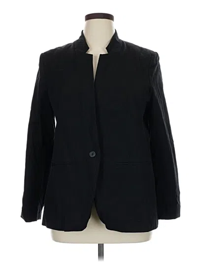 Pre-owned Old Navy Blazer Jacket In Black