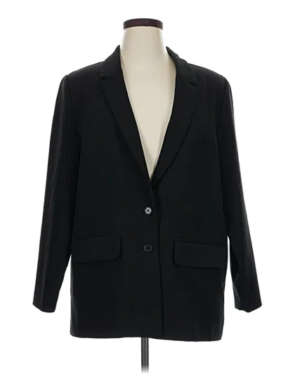 Pre-owned Old Navy Blazer Jacket In Black