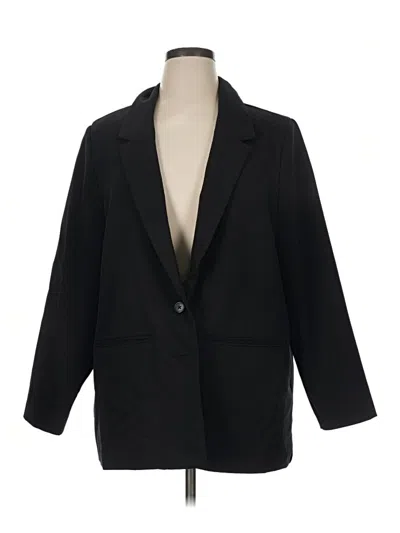Pre-owned Old Navy Blazer Jacket In Black