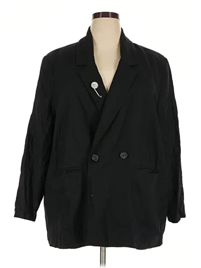 Pre-owned Old Navy Blazer Jacket In Black