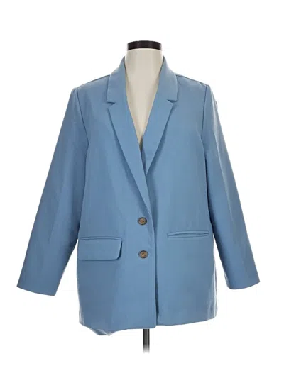 Pre-owned Old Navy Blazer Jacket In Blue