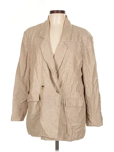 Pre-owned Old Navy Blazer Jacket In Brown