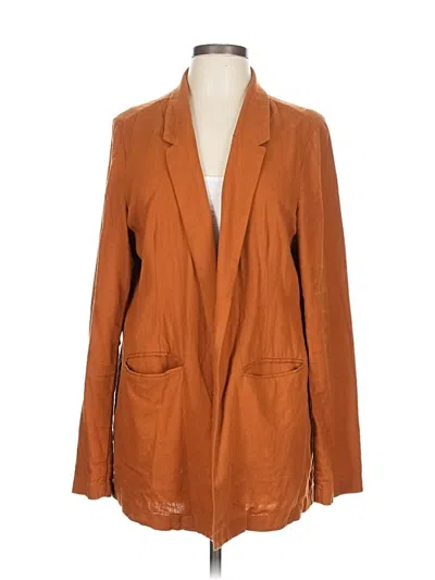 Pre-owned Old Navy Blazer Jacket In Brown