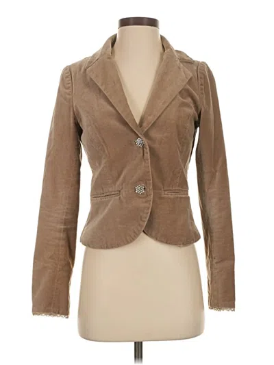 Pre-owned Old Navy Blazer Jacket In Brown