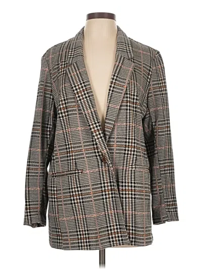 Pre-owned Old Navy Blazer Jacket In Brown