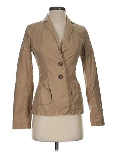 Pre-owned Old Navy Blazer Jacket In Brown