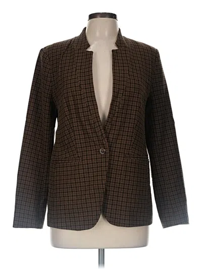 Pre-owned Old Navy Blazer Jacket In Brown