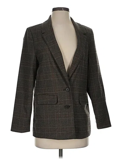 Pre-owned Old Navy Blazer Jacket In Brown