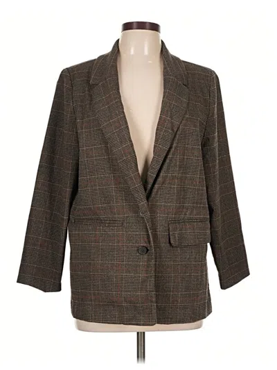 Pre-owned Old Navy Blazer Jacket In Brown