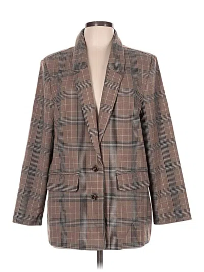Pre-owned Old Navy Blazer Jacket In Brown