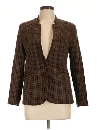 Pre-owned Old Navy Blazer Jacket In Brown