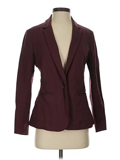 Pre-owned Old Navy Blazer Jacket In Burgundy