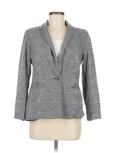 Pre-owned Old Navy Blazer Jacket In Gray