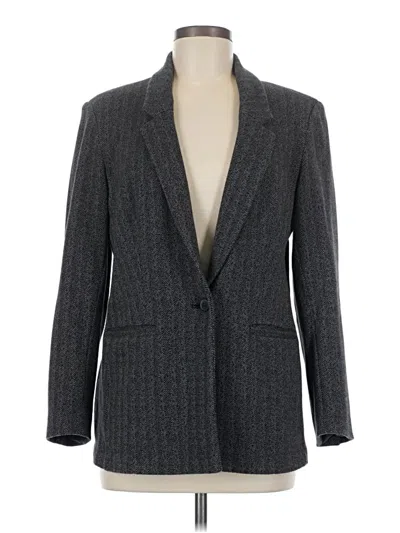 Pre-owned Old Navy Blazer Jacket In Gray