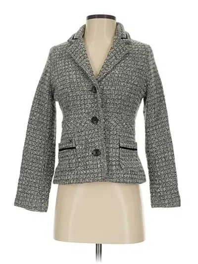 Pre-owned Old Navy Blazer Jacket In Gray