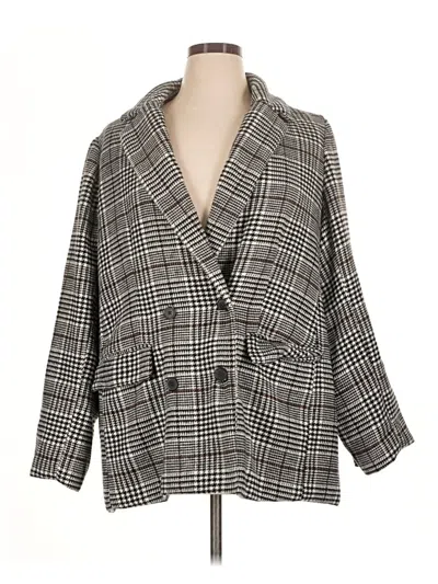 Pre-owned Old Navy Blazer Jacket In Gray