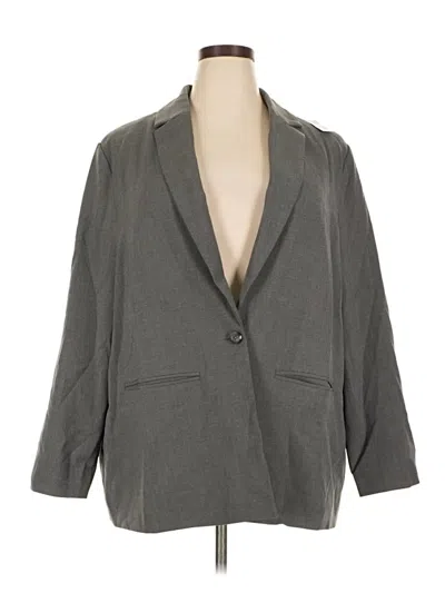 Old Navy Blazer Jacket In Gray