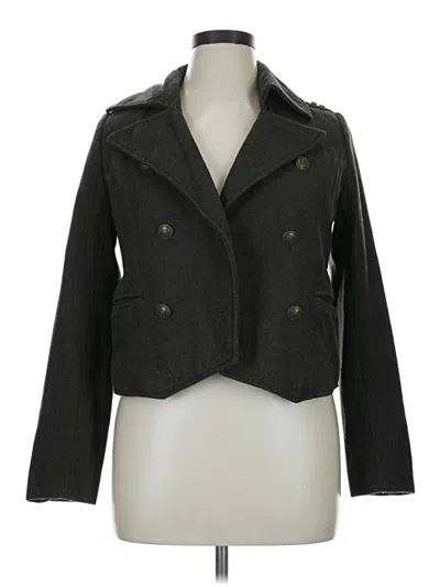 Pre-owned Old Navy Blazer Jacket In Gray