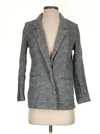 Pre-owned Old Navy Blazer Jacket In Gray