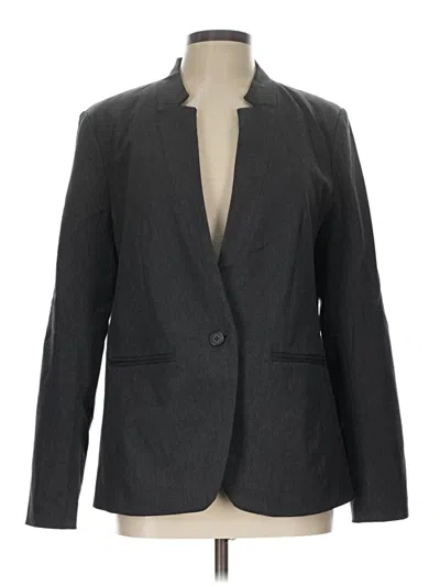Pre-owned Old Navy Blazer Jacket In Gray