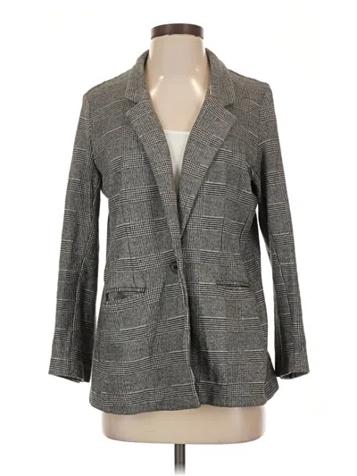 Pre-owned Old Navy Blazer Jacket In Gray