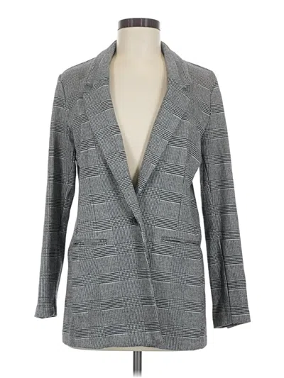 Pre-owned Old Navy Blazer Jacket In Gray
