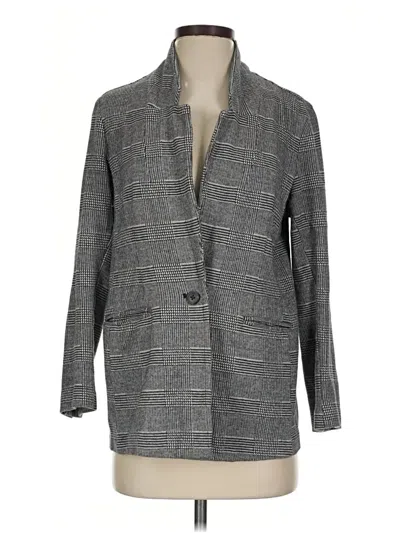 Pre-owned Old Navy Blazer Jacket In Gray