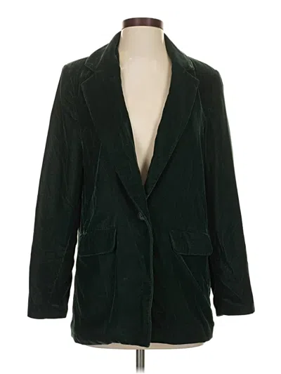 Pre-owned Old Navy Blazer Jacket In Green