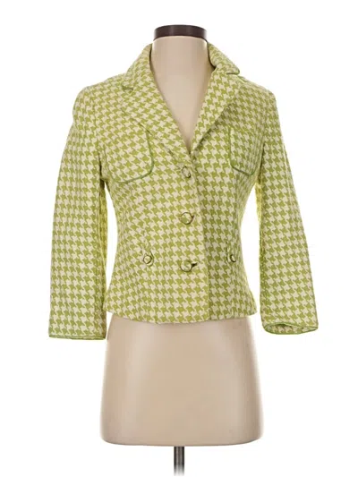 Pre-owned Old Navy Blazer Jacket In Green