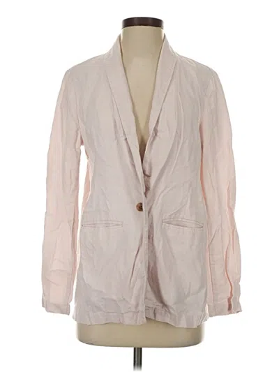 Pre-owned Old Navy Blazer Jacket In Ivory