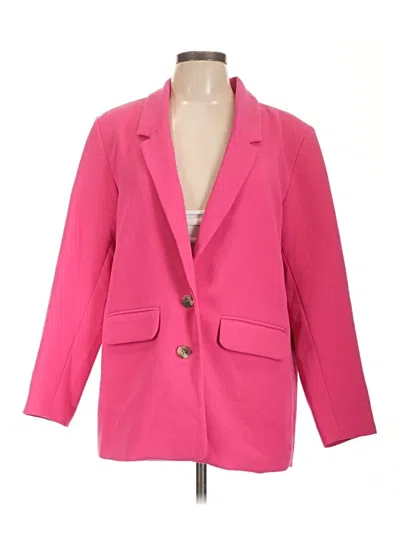 Pre-owned Old Navy Blazer Jacket In Pink