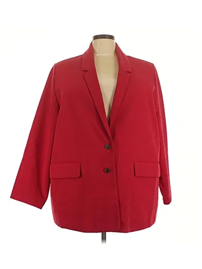 Pre-owned Old Navy Blazer Jacket In Red
