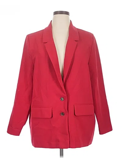 Pre-owned Old Navy Blazer Jacket In Red